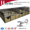 Wholesale bamboo horse box stable equipment with stainless water trough